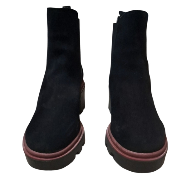 Antonio de Faria Black Suede Chelsea Boots | EU 39 / US 8 | Portugal-Made - Picture 4 of 16